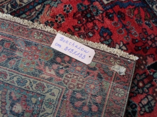 213 x 133 cm Borchalou in very good condition
Fine knot and beautiful dyes for this carpet.ne.
Full pile for this one.
More info and photos on request.
All the best from lake of COMO !
MAURICE  ...