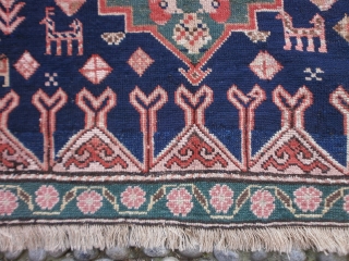 482 x 133 cm
Antique CAUCASUS KARABAGH-LAMBA village.
In very good condition. All wool.
More pictures on request, thanks!

WARM REGARDS   from COMO-lake!            