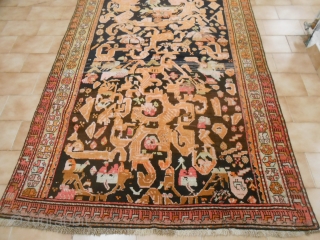 225 x 160  cm.
Anntique Karabagh Caucasus carpet, gol-farangh pattern.
In excellent condition.  Naturql dyes.
Antico Caucaso Karabagh dall'impianto Gol-Farangh (fiore straniero).
Il pezzo è in eccelse condizioni. Tutto a colori naturali.
Misure cm. 225  ...