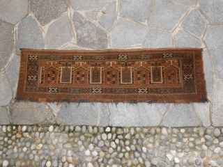 A lot of antique AFGHAN TURKMEN at torba.
Pieces in very good condition.
Carpets knotted by tribes  ERSARI, CHODOR, BASHIR, TEKKE.
Ask for othe info about each piece and for other photos and sizes.
All  ...