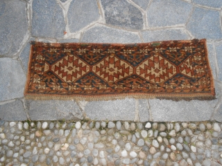 A lot of antique AFGHAN TURKMEN at torba.
Pieces in very good condition.
Carpets knotted by tribes  ERSARI, CHODOR, BASHIR, TEKKE.
Ask for othe info about each piece and for other photos and sizes.
All  ...