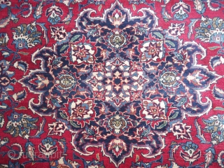 Exported from Iran before the 01.01.2015.this rug.
==================================================
Oriental carpet knotted very-very fine in PERSIA.
Perfect condition
Antique TUDESHK-NAIN, like a new Nain !
I think NAIN village of TUDESHK oder MAYBE ESPAHAN.
Beautiful design and very soft  ...