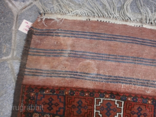 309 x 218 cm Antique Turkmen Emirati of Boukhara Ersari tribe. In very good condition
for the age. End XIXth century. Wool on wool and red with rubia tinctorun. 
The carpet has been  ...