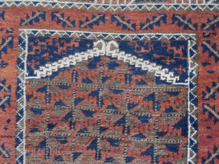 138 x 93 cm for this Belouch afghan wool on wool.
Carpet with all the natural dyes.
Antique piece with a beautiful design. 
MORE Info, photos and query on request.
Warm regards from lake of  ...
