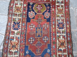 Runner Shahsavand in very good condition. All natural dyes for this carpet.
Washed and ready for use. All wool and all original size/selvedges and ends.
The size is in the photo.     ...