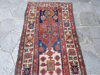 Runner Shahsavand in very good condition. All natural dyes for this carpet.
Washed and ready for use. All wool and all original size/selvedges and ends.
The size is in the photo.     ...