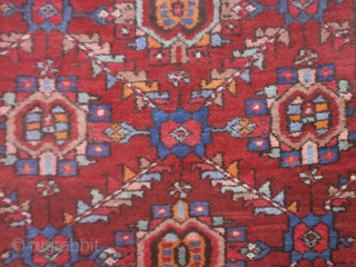 Persian runner knotted in the village of ARDEBIL.
Wool on cotton foundation.
330 x 100 cm. is the size of this persian-azeri piece.
Very good condition. hAS BEEN washed RECENTLY.
nOTES:  THIS ARDABIL LONG RUG  ...