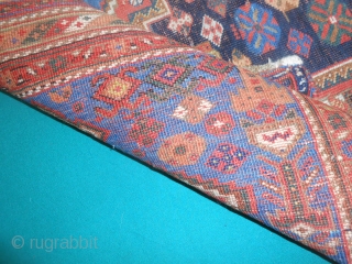 Antique Persian AFSHAR village of Share-Babak.
Extra fine knot for this nomadic piece.
All great colors.  SIZE  cm.177 x 144  cm.
Good condition for the age (end XIXth. C.)
Washed and read for  ...