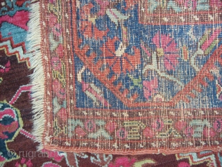 173 x 137 cm ANTIQUE KULA Kùmùrdjiù in very good condition.
All wool and all natural dyes for this ANATOLIAN antique.
Amazing and great collectible piece.
More info and photos on request.

Best regards from COMO  ...