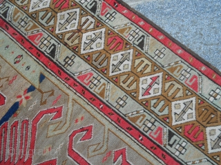 Antique carpet knotted in CAUCASUS _ KARABAGH.
Very good condition.  Knotted around 1920. Size cm. 182 x 120.
Other photos or query on request.
WASHED and read to use!
Thanks and good look.

WARM GREETING FROM  ...
