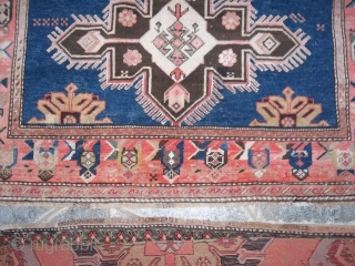 400 x 133 cm .  = ft. 13.12 x ft. 4.36. is the size of this antique Karabagh Lampa village. In very good condition. Original pattern.
Other info or photos on request.

GREETING  ...