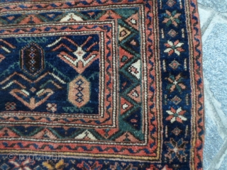 Antique Afshar Khorjin end XIX th.century in very, very good condition with
all the kilim at the end. natural Dyes, all wool. Size cm. 118 by 107 cm.
More info and photos on request.  ...