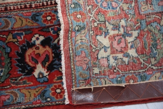 Size 213x136 cm is the size of this beautiful persian carpet.
Knotted in the region of Chahar Mahal -va-Bachtyari from the
nomadic people of Bachtyar. Very fine knot and all natural
color for this Bachtyar  ...