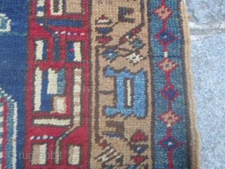 Antique runner knotted in the village of SARAAB, azeri region of nord
Persia. Good condition for this one. Size is:  4.85 x 1.01  m.
Natural colors and very beautiful border for this  ...