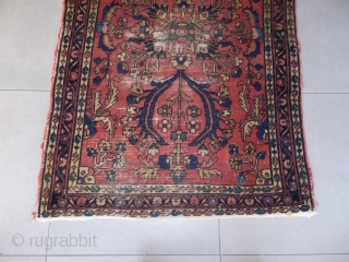 Persian antique LILIHAN 
Condition look the pictures.
Some areas no full pile.
Wool on cotton
Size  cm. 144 x 100  cm.
WARM REGARDS from COMO !
***************************
Merçi il été vendu !
SOLD / VENDUTO ! Grazie  ...