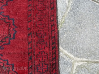 96 x 70 cm
Oriental carpet old AFGHAN ERSARI in condition perfect.
Wool on wool 

S O L D   in France !  Merçi !        