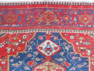 Size   cm. 322 x 221 cm.
Piece in good condition, full pile.
Antique MALAYER-FARAHAN with a very beautiful design.
Important size for this FERAGHAN fine and antique.
All original. More info and photo on  ...