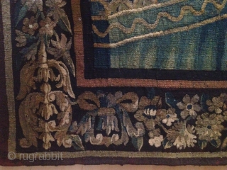 Antique Flamish tapestry
Brussels/ de brief
267cmx192cm                            