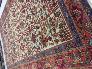 Old Mishan Malayer Rug in good condition , colors are strong and back is still perfect.
Size : 190x137cm (6'2" x 4'5") available

           