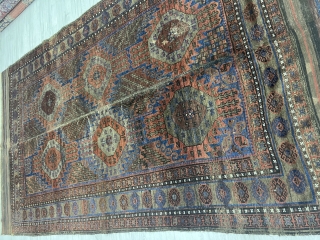 Antique Beluch Rug in mint condition , no repair needed.. 
Circa 1900 Timuri Beluch
Size without kilim 255x176cm available 
Feel free to contact 
Worldwide shipping         