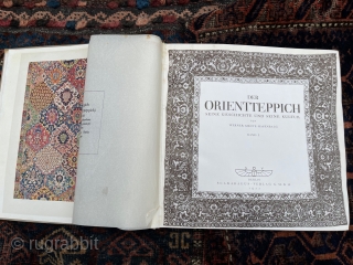 Der Orientteppich..Antique book, 3 volum..                            