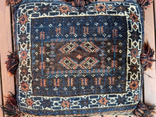 Double Side Baluch Pillow..Top colours, unique piece..                          