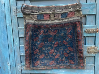 Baluch bagface in good conditie .. Last quarter from 19 th century.. 60x60                    