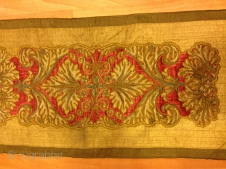 Ottoman handcraft pieces
Width:70 cm
Length: 34 cm                           