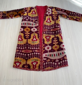 19.th century Silk velvet İkat baghmal chapan, uzbek hand weaving coat, Rare unique museum collection baghmal chapan coat


Height: 105 cm
Under arm: 60 cm
Shoulder size: 48 cm

Fast shipping worldwide
     