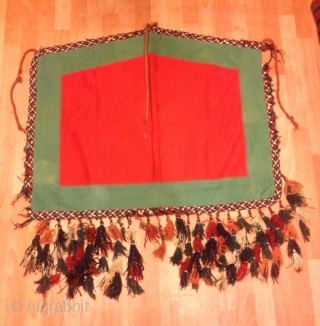 Vintage Turkmen trapping ornaments Textiles 

Totally 2 pieces 

Size: 
Lenght : 95 cm
Height : 100 cm
                 