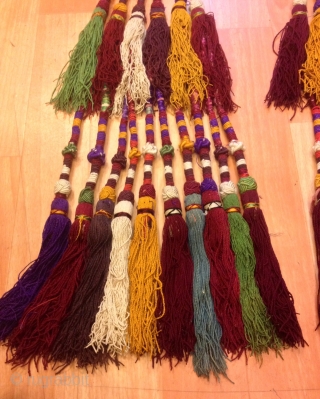 Uzbek asian ethnic tribal tassel
Old accessories and silk colored tassel 
Very good quality

Size: 
height :70 cm

FAST WORLDWIDE SHIPPING by FEDEX almost within 3 to 5 working days ...
can be tracked at www.fedex.com

Could  ...