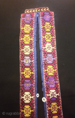 19.Century Uzbek lakai workmanship textiles 

Size : 80 cm x 5 cm

Fast shipping all over the world,!
                