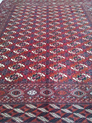 Vintage turkmen handmade carpet

Size : 10 feet x 8,50 feet

                       