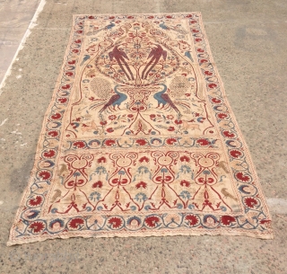 Antique Persian hand loom block print textiles
19.century

Size : 
330 cm x 155 cm

Fast shipping worldwide 
                 