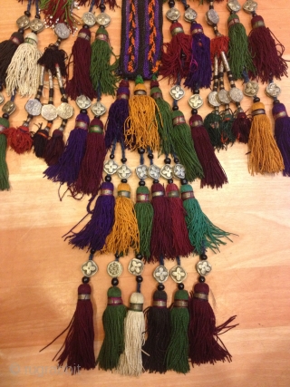 UZBEK OLD SİLK TASSEL                             