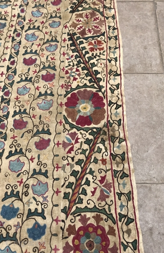 Antique 19.th century uzbek bukhara Suzani 

Size : 225 cm x 130 cm

Fast shipping worldwide 

Thank you visiting for my shop :)           