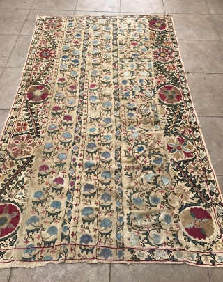 Antique 19.th century uzbek bukhara Suzani 

Size : 225 cm x 130 cm

Fast shipping worldwide 

Thank you visiting for my shop :)           