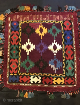 Uzbek nomads lakai embroidered textiles, antique ornaments accessories, silk embroidered hanging wall textiles

Size: 65 cm x 60 cm

Thank you visiting for my shop :)         