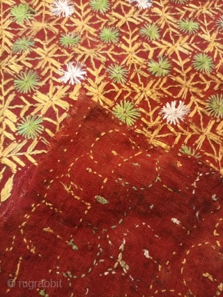 Old phulkari shawl excellent condition for price and size mehmood_yousafzai@yahoo.com                       