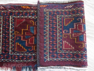 Turkmen Ersari torba with silk highlights. Circa 1900-20. Number stain in the back as can be seen in the last photo. 

Size: 150 cm x 40 cm (59" x 16").   