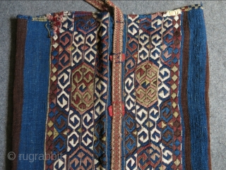 Southeastern Anatolian Kurdish chuval.Circa 1900-20. Size: 100 cm x 67 cm (39" x 26").
                   