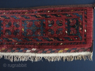 Turkmen Ersari torba. 1920-30s. 

Size: 100 x 29 cm (39" x 11").                     