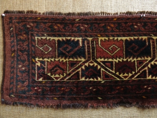 Turkmen Ersari ikat design torbah. Circa 1920. Size: 125 cm x 35 cm (49.2" x 13.7").                 