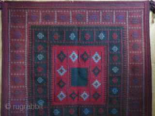 Baluch sofreh. Size: 137 cm x 133 cm (54" x 52").                      