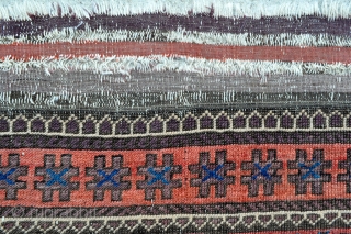 Baluch rug in good age and vintage, symmetrically knotted, no repairs, great colors, enlarge images to see the colors better or let me know and I'll be happy to email them to  ...