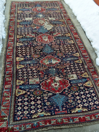 Fine Early Caucasian Rug with Great colors...                          