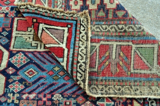 Fine Early Caucasian Rug with Great colors...                          