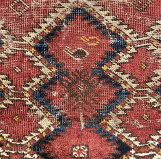 Central Asian Uzbek Saddlecover/Saddle rug - early spring sale price - $350 includes US domestic shipping - ask a quote for International if interested - yorukrugs@gmail.com       