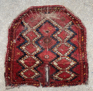 Central Asian Uzbek Saddlecover/Saddle rug - early spring sale price - $350 includes US domestic shipping - ask a quote for International if interested - yorukrugs@gmail.com       