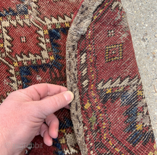 Central Asian Uzbek Saddlecover/Saddle rug - early spring sale price - $350 includes US domestic shipping - ask a quote for International if interested - yorukrugs@gmail.com       